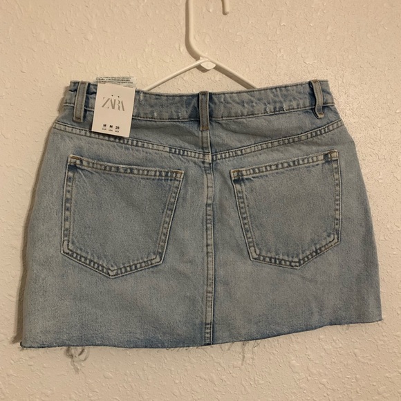 Zara Mini Jean Skirt - Picture 6 of 9
